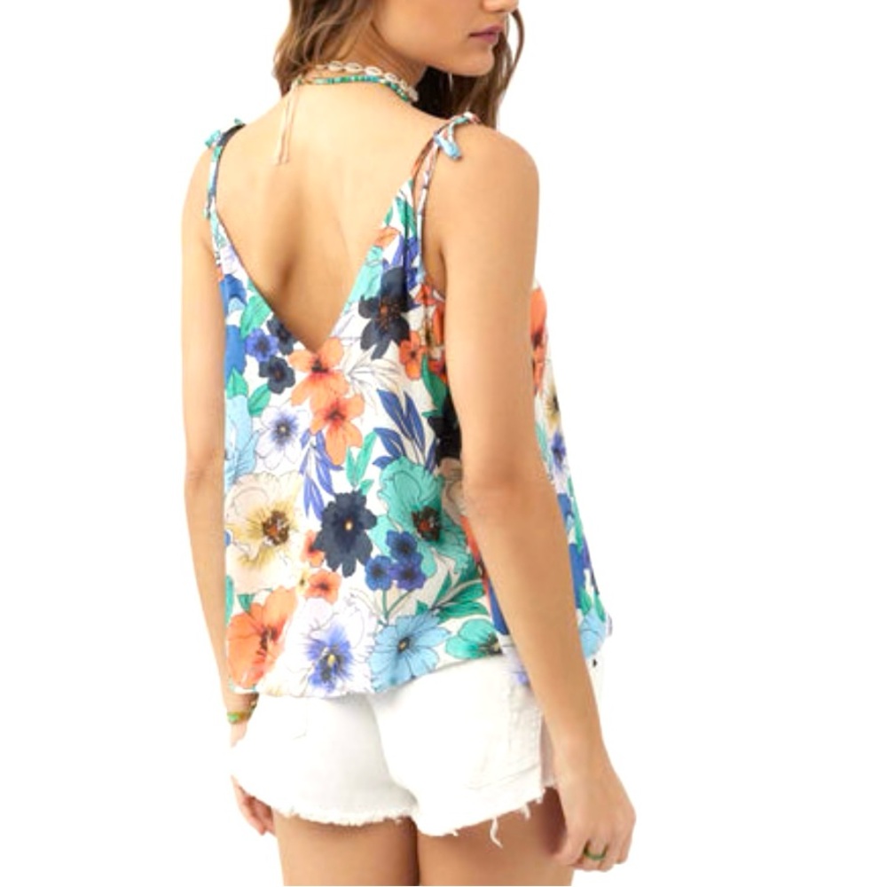 O’Neill adjustable Floral Tank